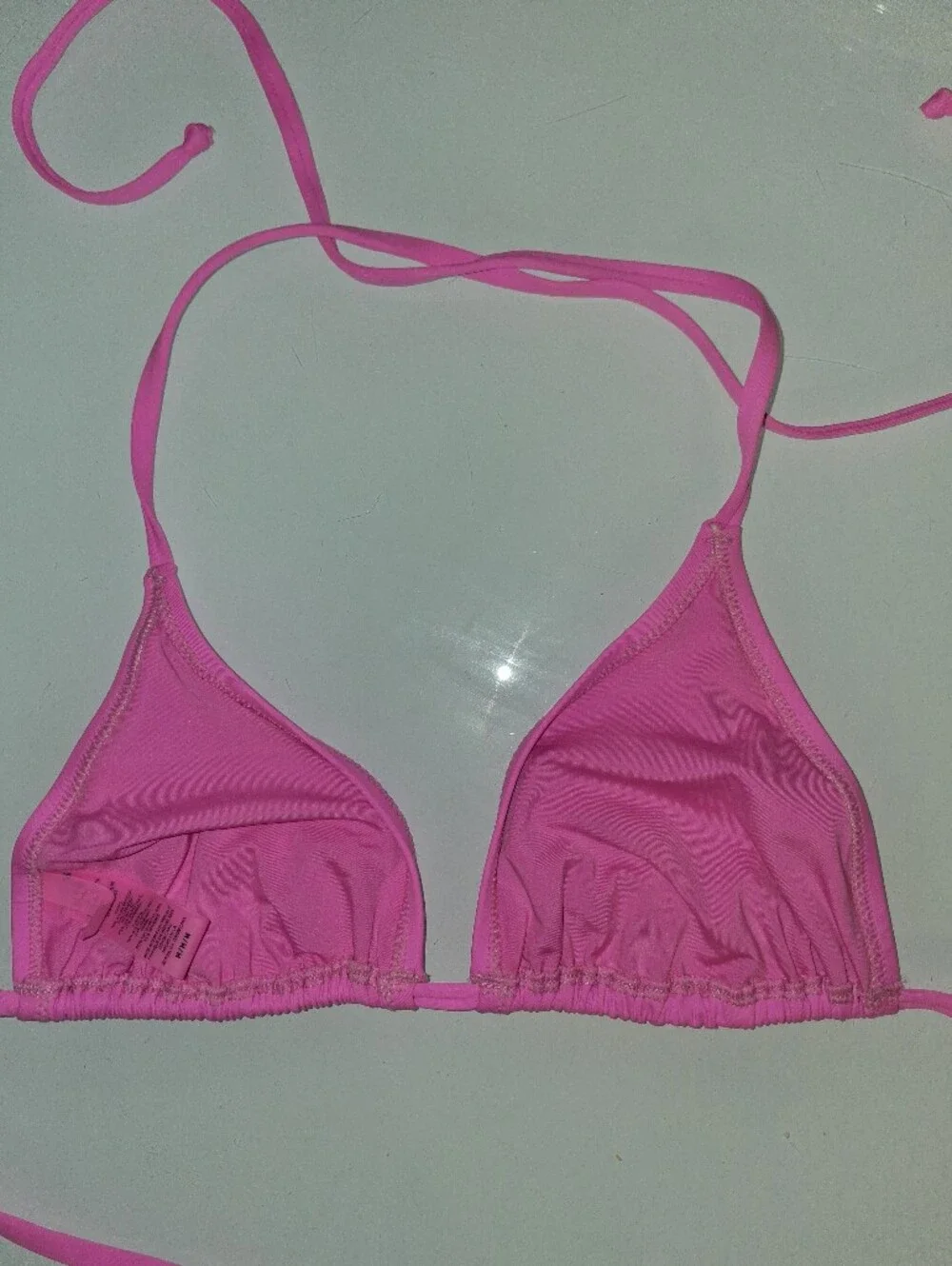 SKIMS TAFFY Triangle Bikini Top M